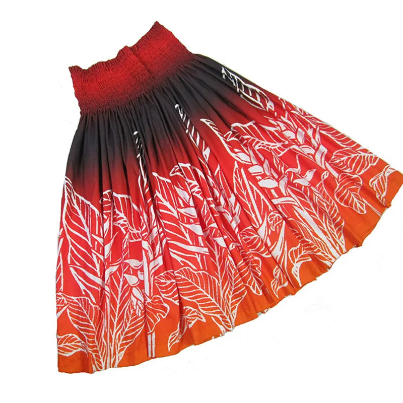 2025 Summer Hawaii Hula Dance Single Pa'u Skirt Floral Print Women Wear Paw Skirt Party Decoration Fashion Performace Dress
