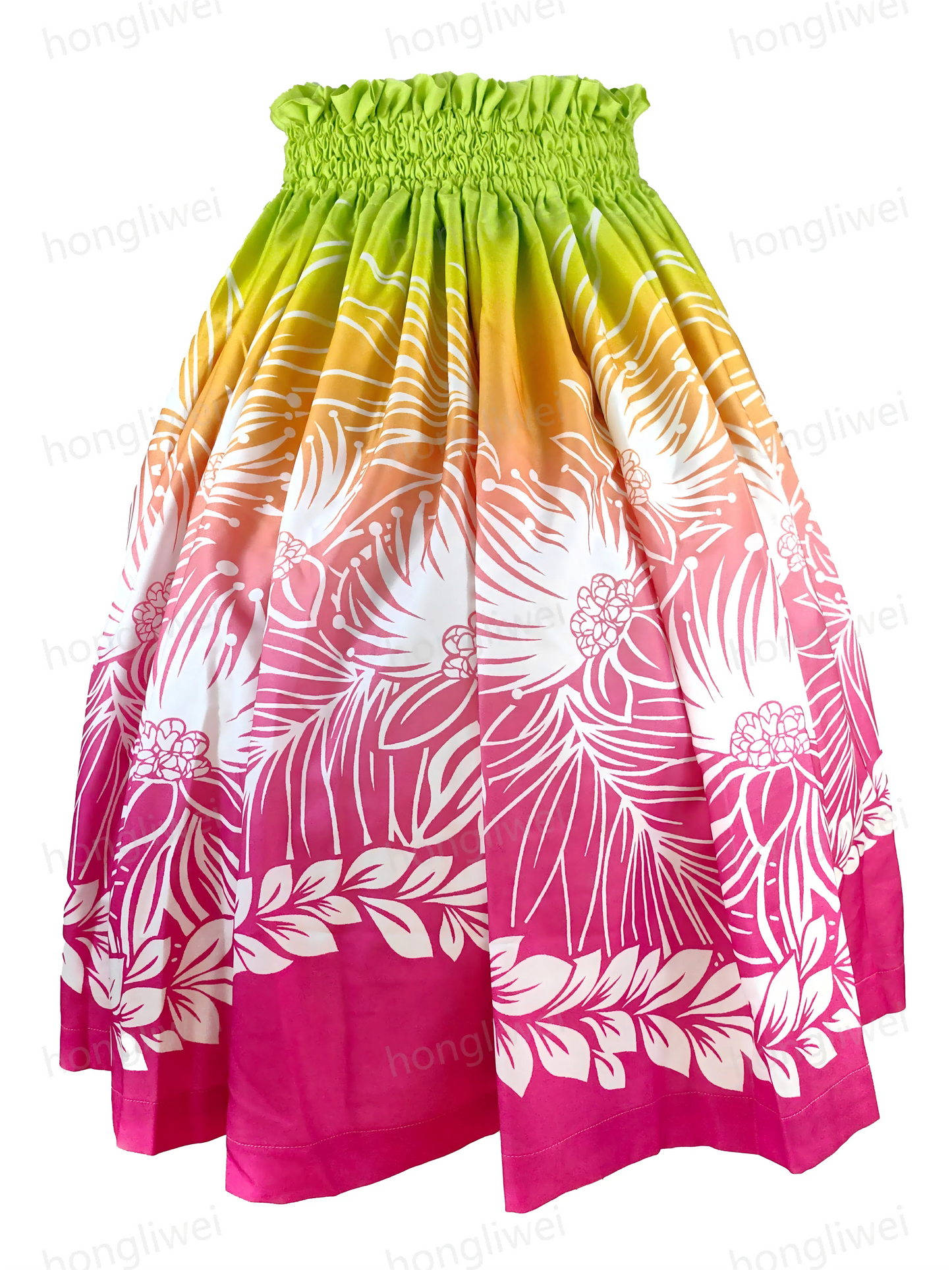 Hawaiian Style New Fashion Paw Skirt Hula Dance Pa'u Skirt for Women Performance Dress Party Decoration