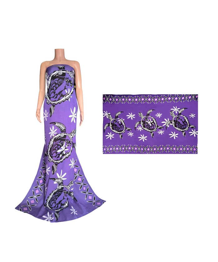 Island Tribal Tattoo Print Sarong