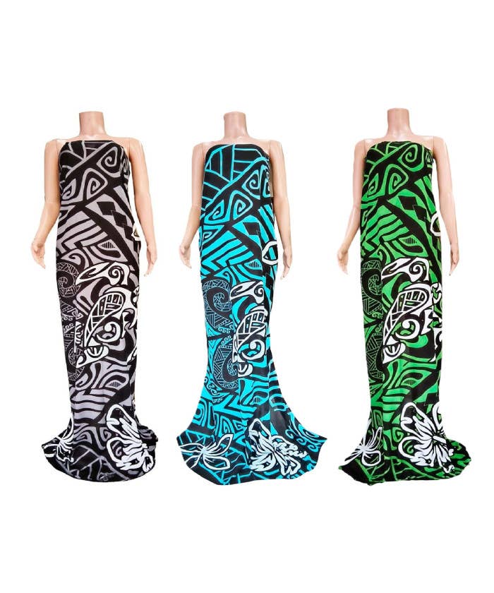 Island Tribal Tatoo Sarong