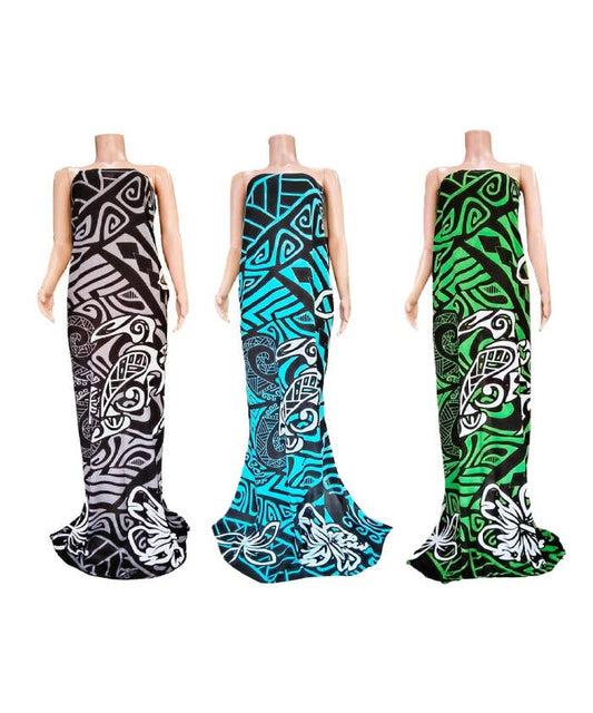 Island Tribal Tatoo Sarong