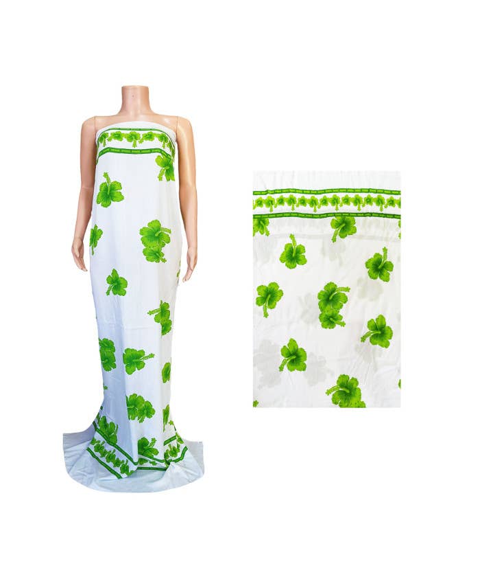 Hibiscus Flowers Pattern Beach Sarong
