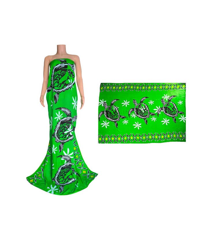 Island Tribal Tattoo Print Sarong