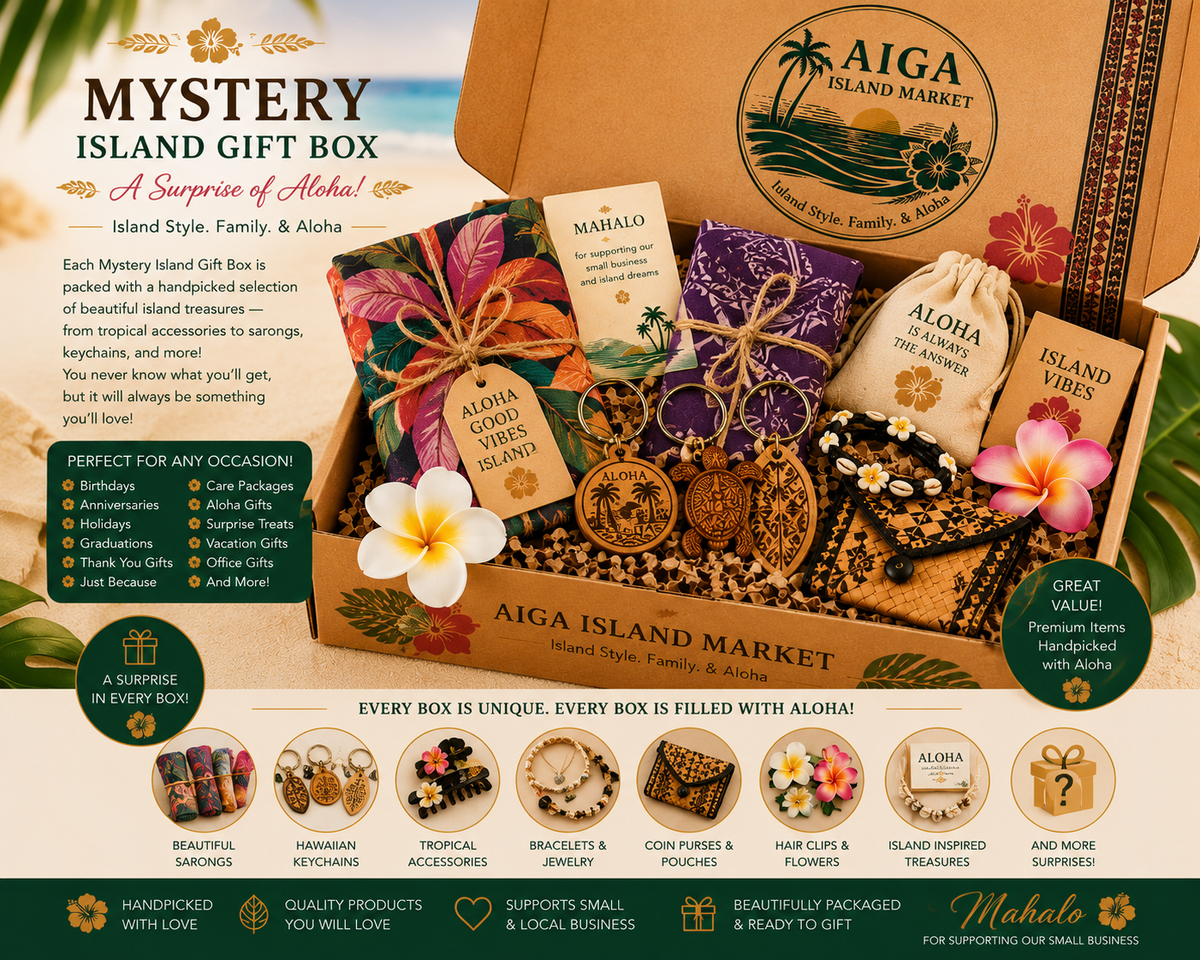 Aiga Island Luxe Gift Box | Premium Polynesian Collection