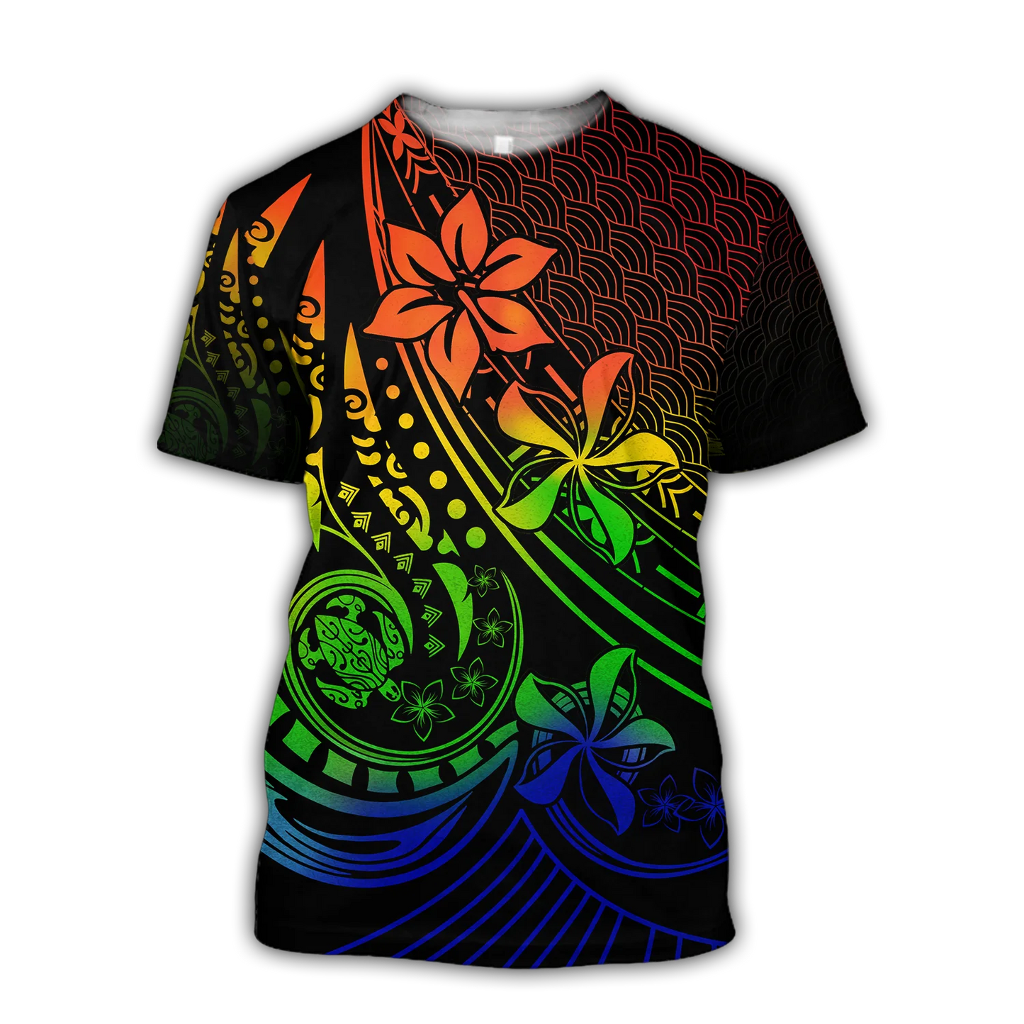 Pohnpei Polynesian Tribe Turtle Tattoo 3D Printed Men t shirt Summer Fashion Harajuku short Sleeve Tee shirts Unisex tops TX-2