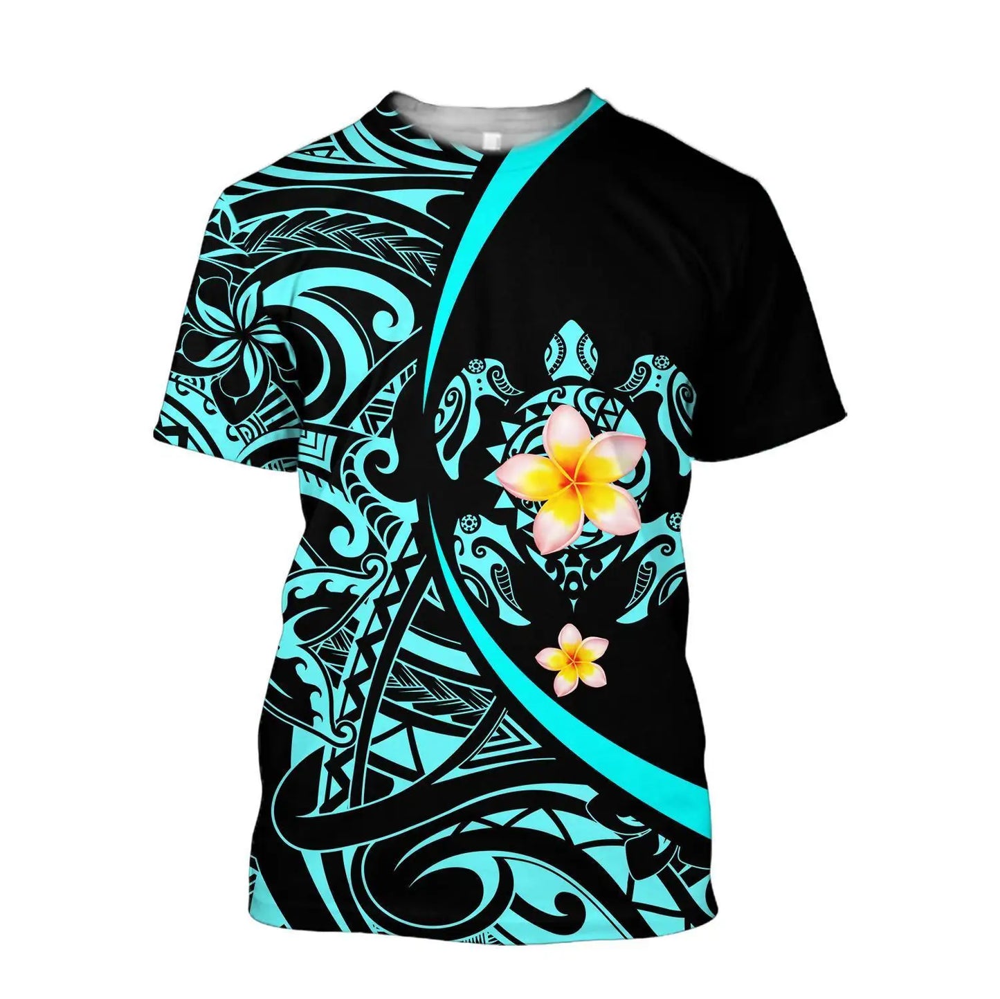 Pohnpei Polynesian Tribe Turtle Tattoo 3D Printed Men t shirt Summer Fashion Harajuku short Sleeve Tee shirts Unisex tops TX-2