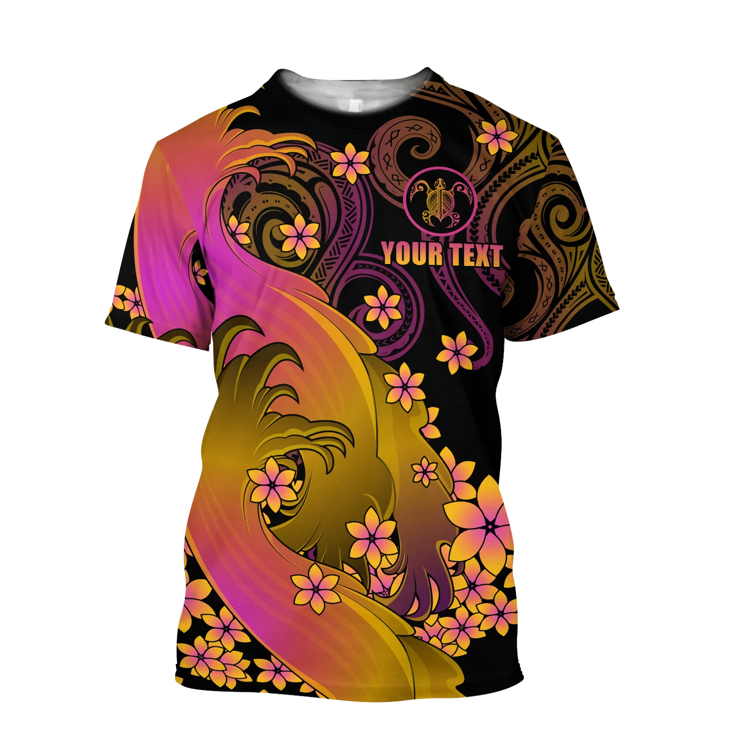 Pohnpei Polynesian Tribe Turtle Tattoo 3D Printed Men t shirt Summer Fashion Harajuku short Sleeve Tee shirts Unisex tops TX-2