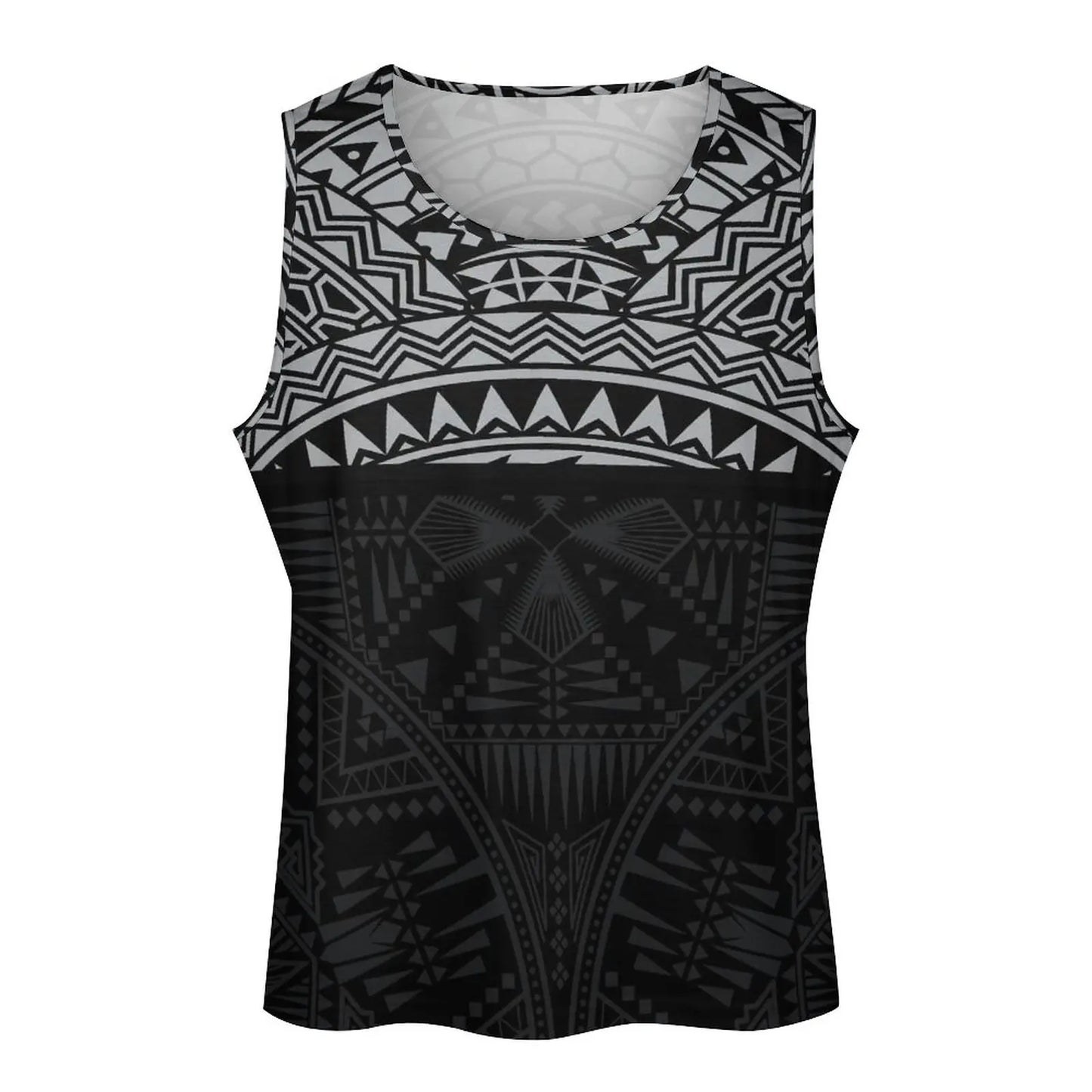 Polynesian Tribal Tank Tops Samoan Men Singlets Island Wear