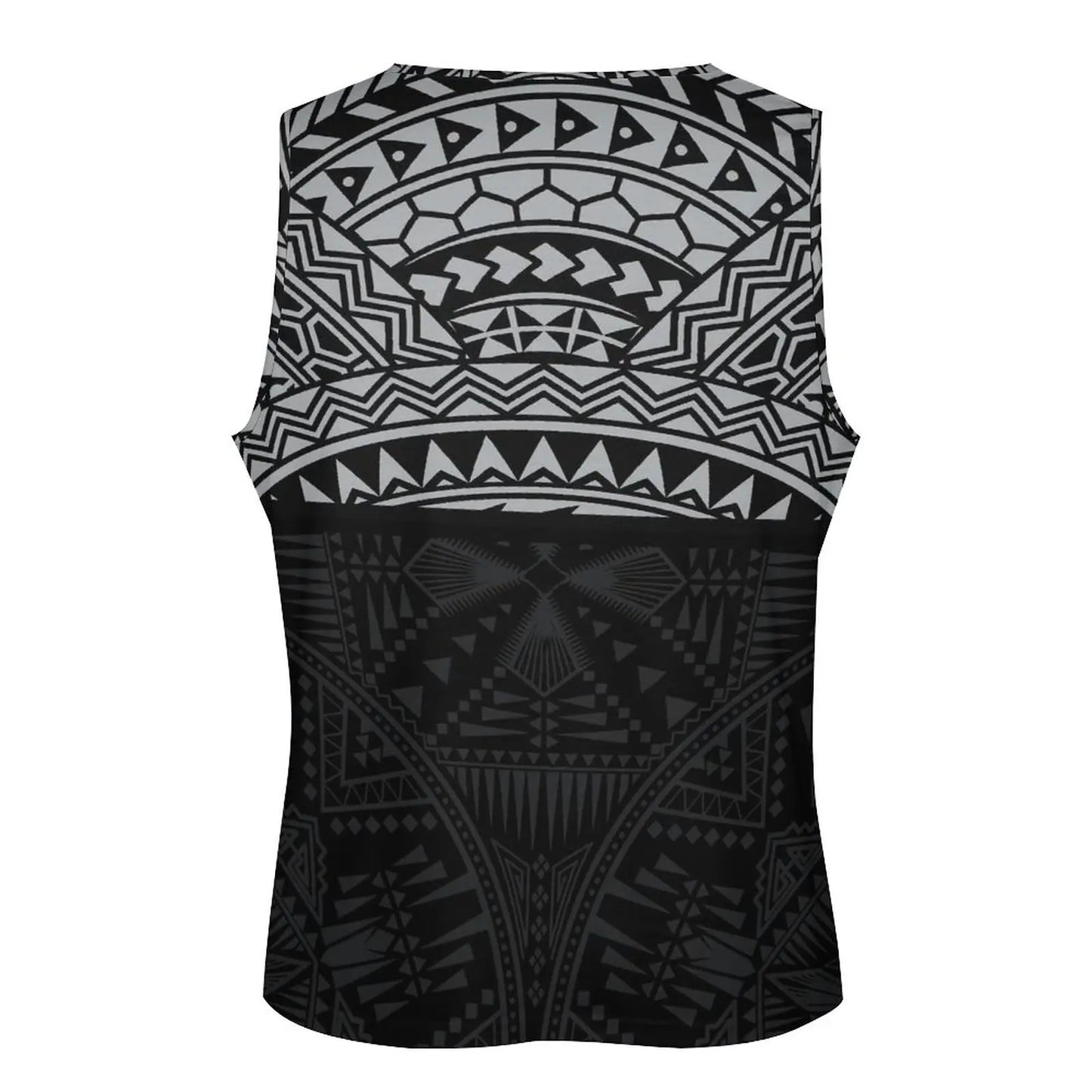 Polynesian Tribal Tank Tops Samoan Men Singlets Island Wear