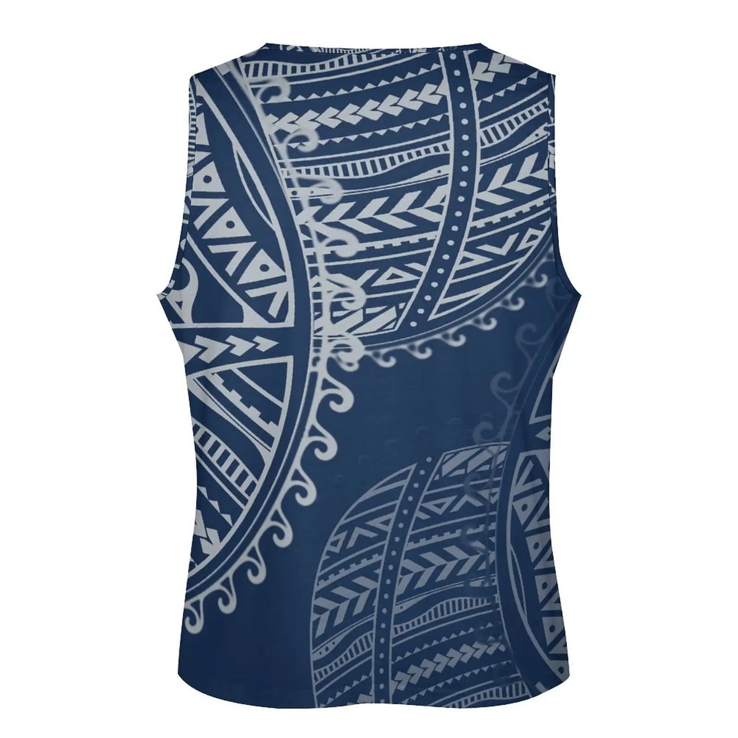 Polynesian Tribal Tank Tops Samoan Men Singlets Island Wear