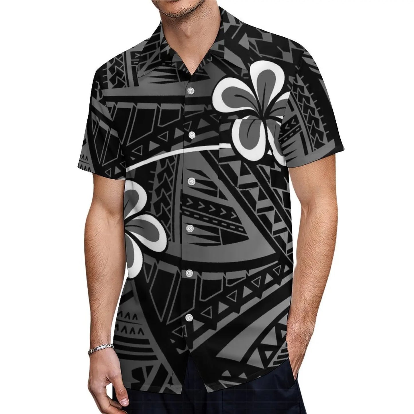 Custom Samoan Dress Women'S Off-The-Shoulder Dress Hawaiian Party Fishtail Skirt And Men'S Shirt Polynesian Couple Suit