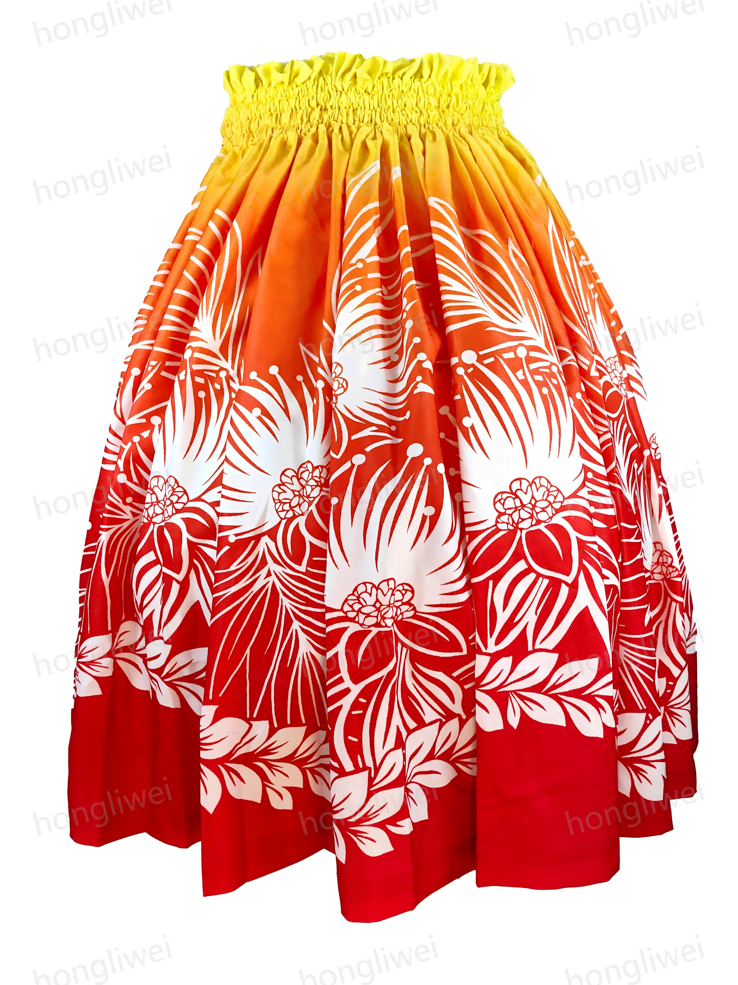 Hawaiian Style New Fashion Paw Skirt Hula Dance Pa'u Skirt for Women  Performance Dress Party Decoration