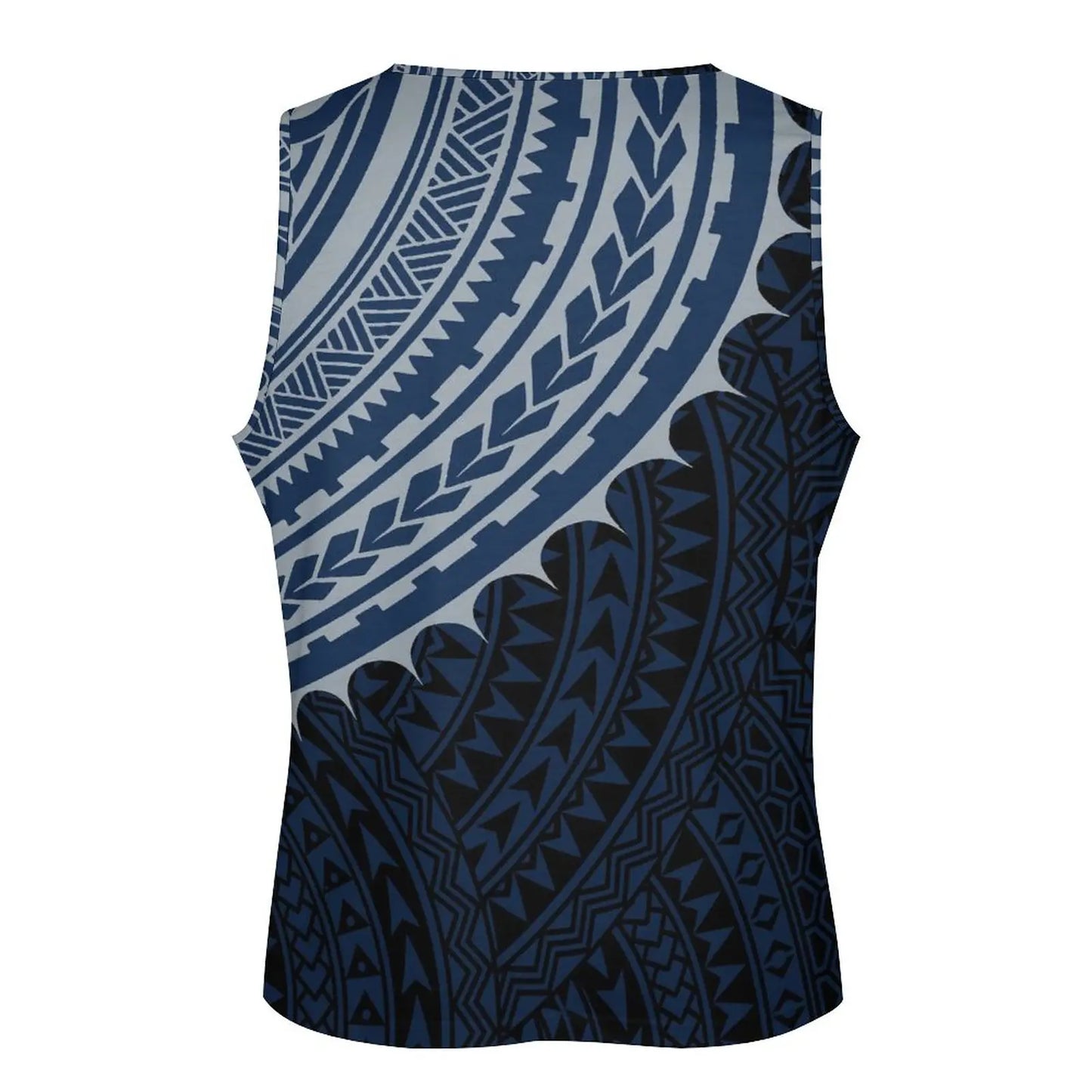 Polynesian Tribal Tank Tops Samoan Men Singlets Island Wear