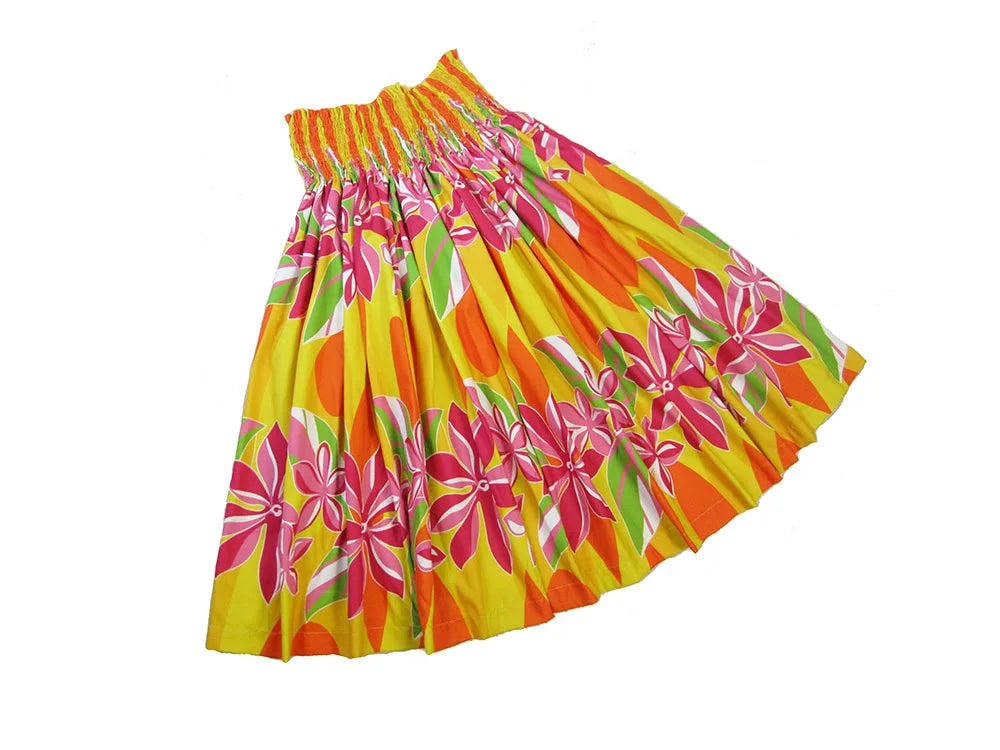 2025 Summer Hawaii Hula Dance Single Pa'u Skirt Floral Print Women Wear Paw Skirt Party Decoration Fashion Performace Dress