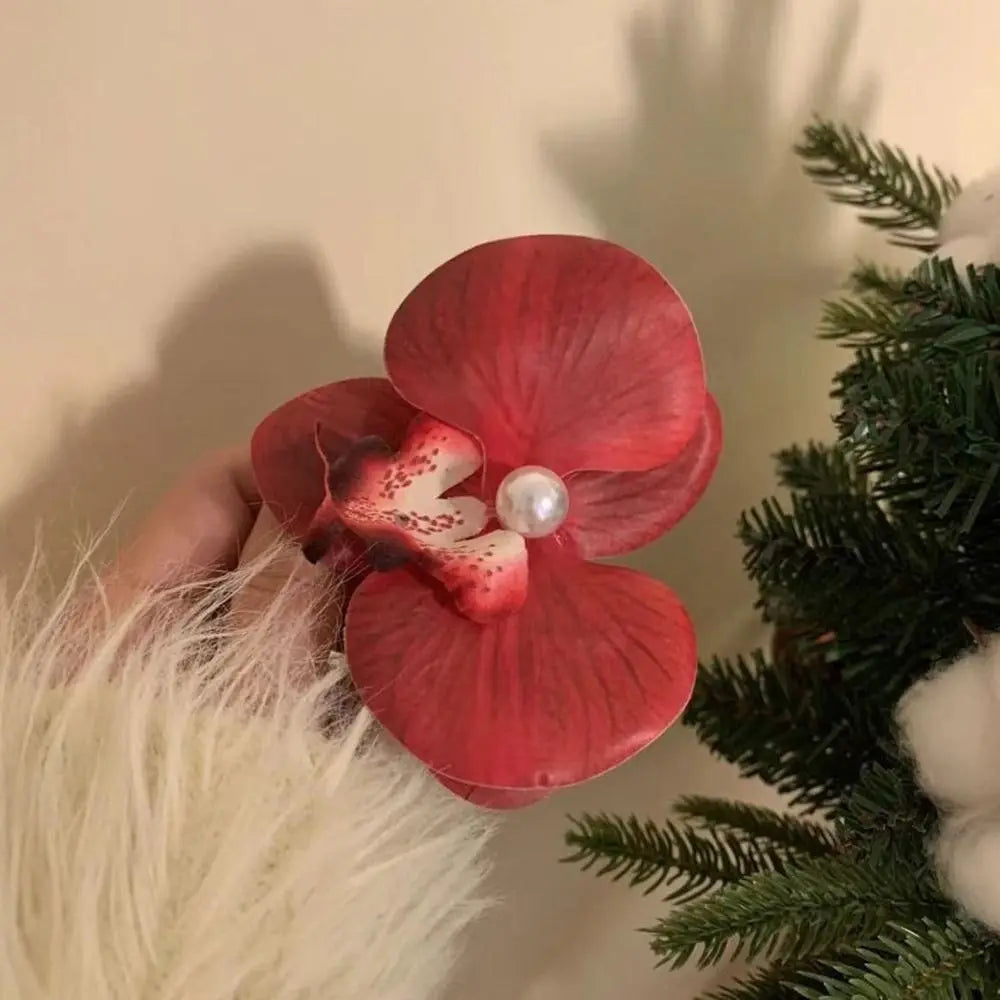Hawaiian Colorful Flower Hair Clip For Women Girls Romantic Bohemian Flower Side Bangs Clip BB Hair Clips Hair Accessories
