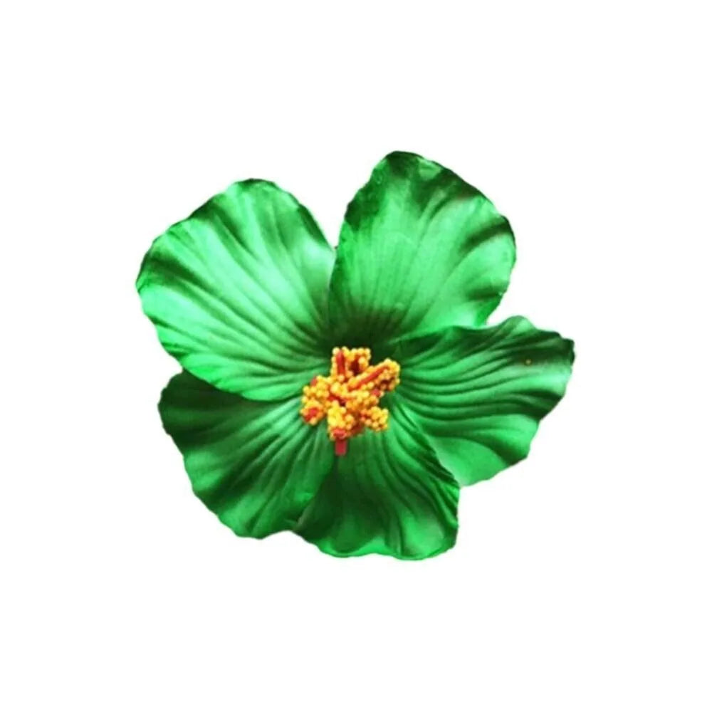 Hawaiian Colorful Flower Hair Clip For Women Girls Romantic Bohemian Flower Side Bangs Clip BB Hair Clips Hair Accessories