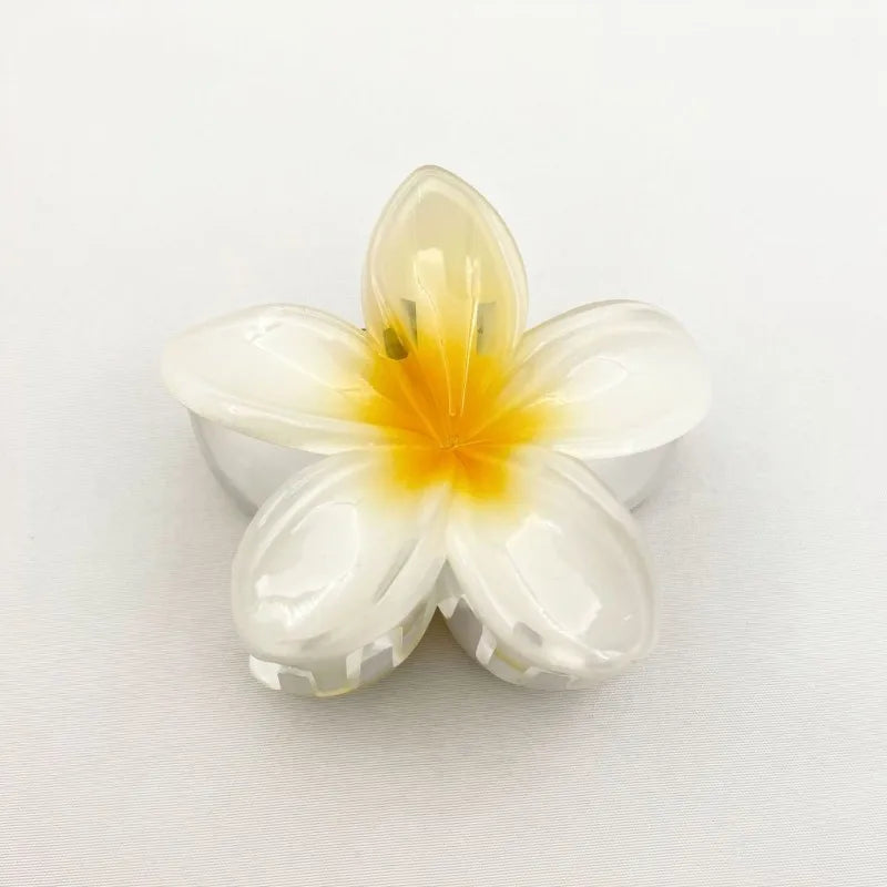 Hawaiian Flower Hair Claw Clips Large Claw for Thick/Thin Hairpins for Women Girls Barrettes Beach Summer Hair Accessories Gifts