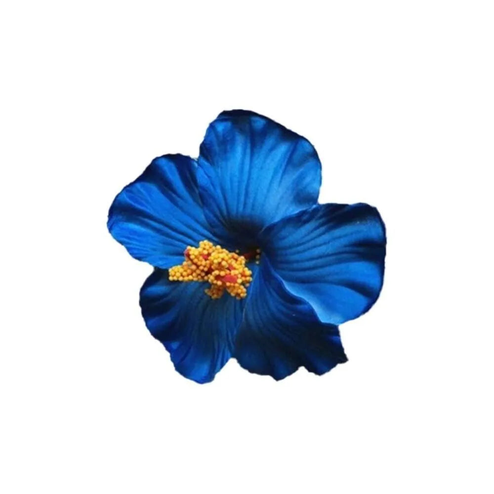 Hawaiian Colorful Flower Hair Clip For Women Girls Romantic Bohemian Flower Side Bangs Clip BB Hair Clips Hair Accessories