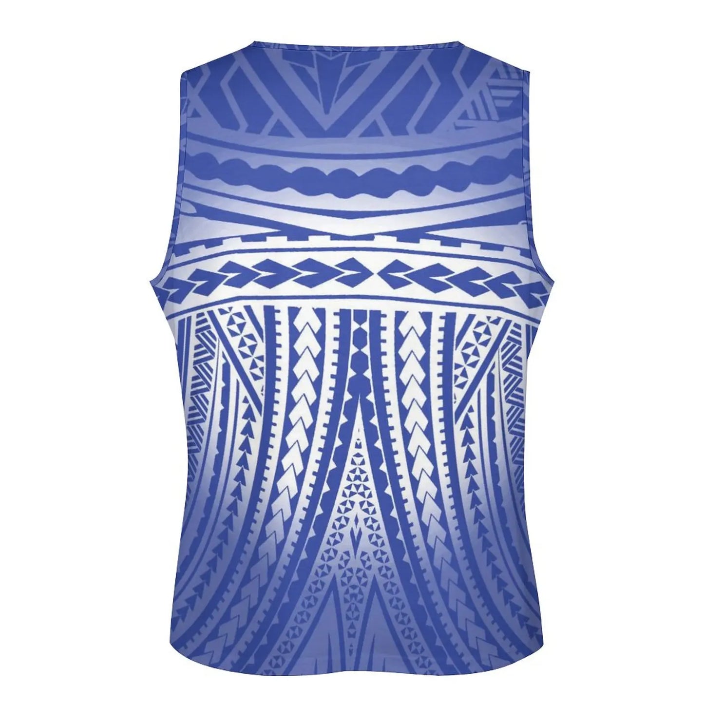 Polynesian Tribal Tank Tops Samoan Men Singlets Island Wear