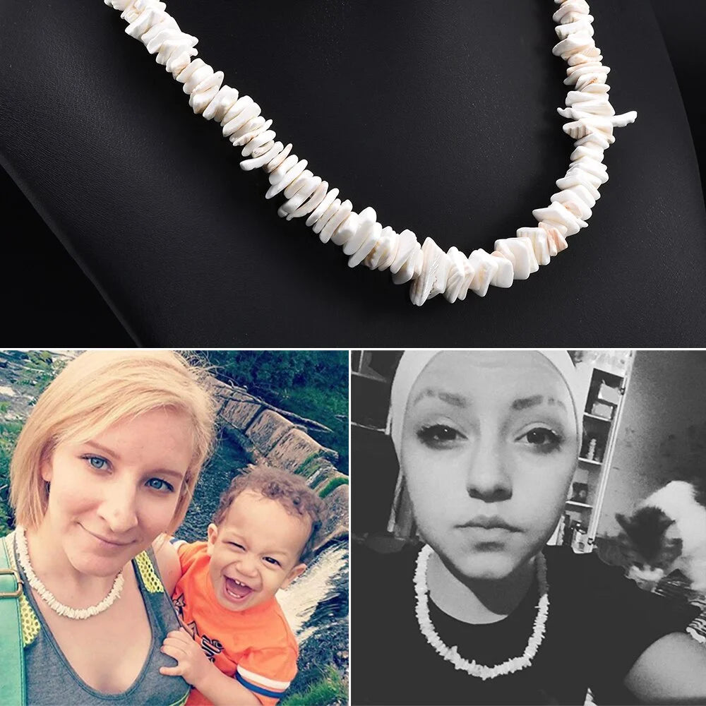 Puka  Necklace n Women Hawaiian Beach Adjustable Necklace Summer Necklace for Girls Boys