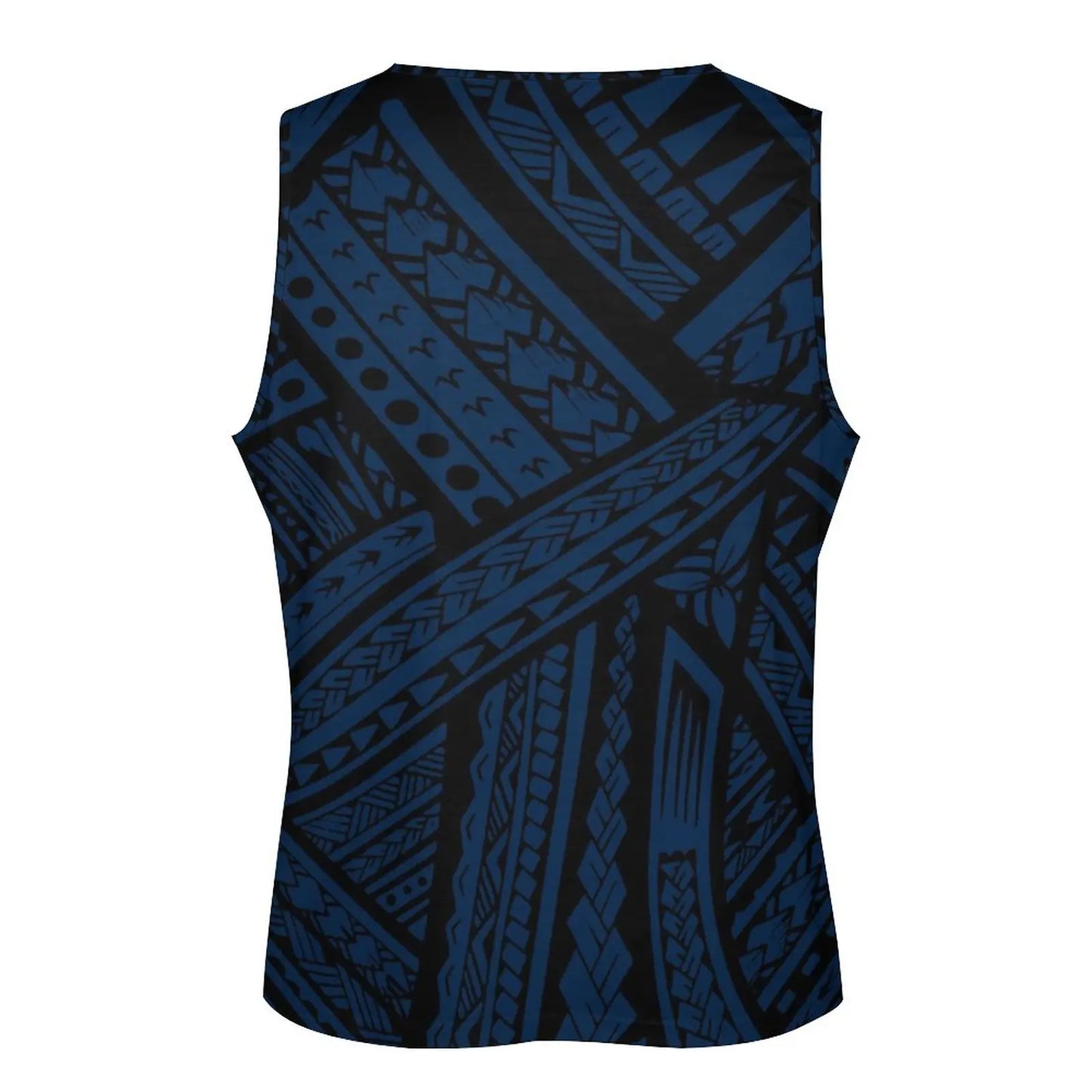 Polynesian Tribal Tank Tops Samoan Men Singlets Island Wear