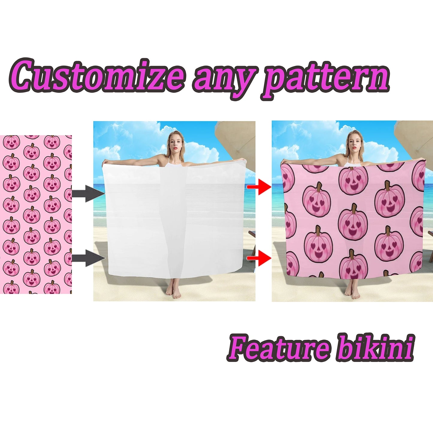 Custom Wholesale Polynesian Ladies Sarong Samoan Vintage Tribal Print Custom Sarong Style Shawl Summer Seaside Elegant Coat