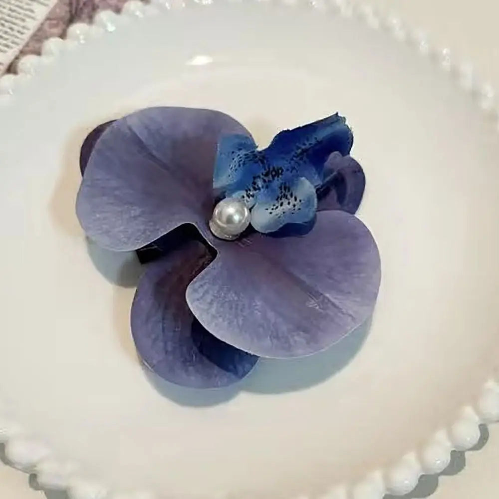Hawaiian Colorful Flower Hair Clip For Women Girls Romantic Bohemian Flower Side Bangs Clip BB Hair Clips Hair Accessories