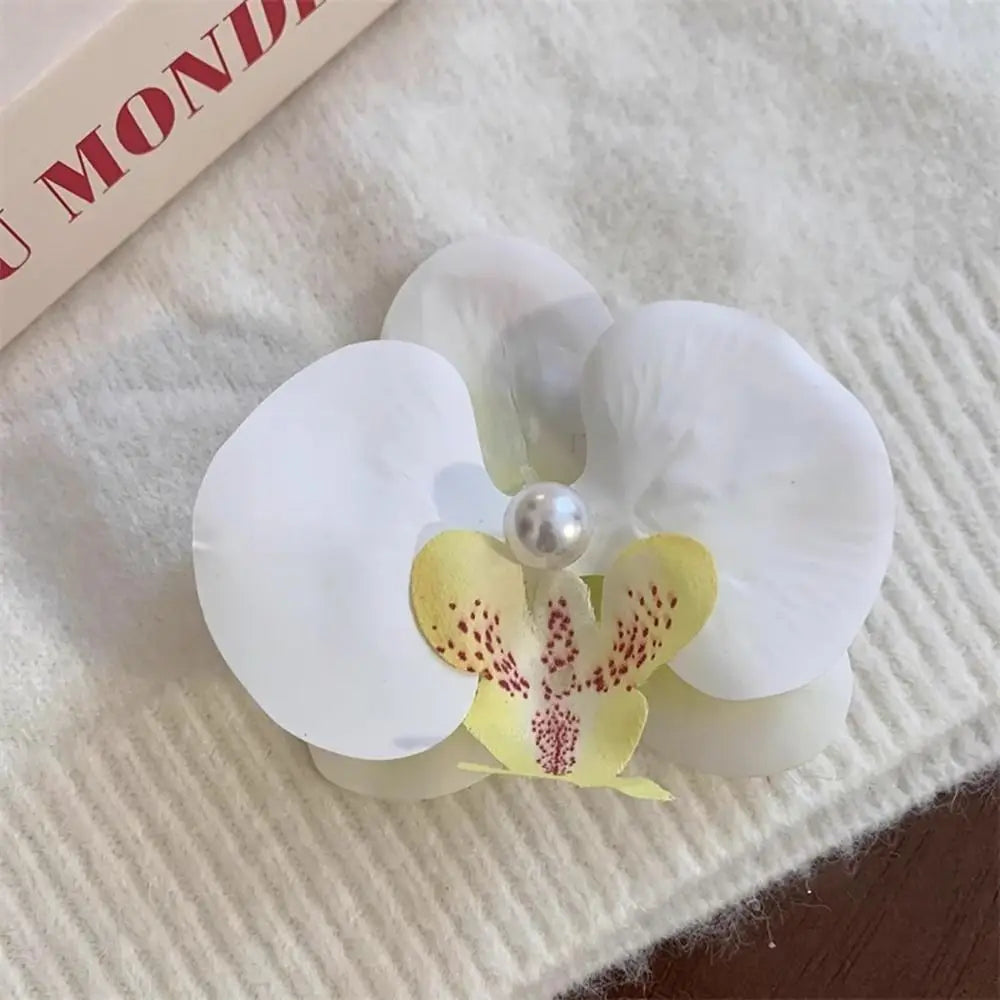 Hawaiian Colorful Flower Hair Clip For Women Girls Romantic Bohemian Flower Side Bangs Clip BB Hair Clips Hair Accessories