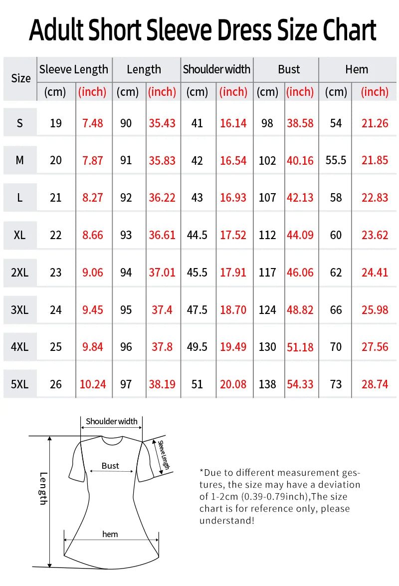 Summer Holiday Hawaiian Dress For Women New Ladies O-Neck Short Sleeve Loose Dress Casual Coconut Tree 3D Print Beach Dresses