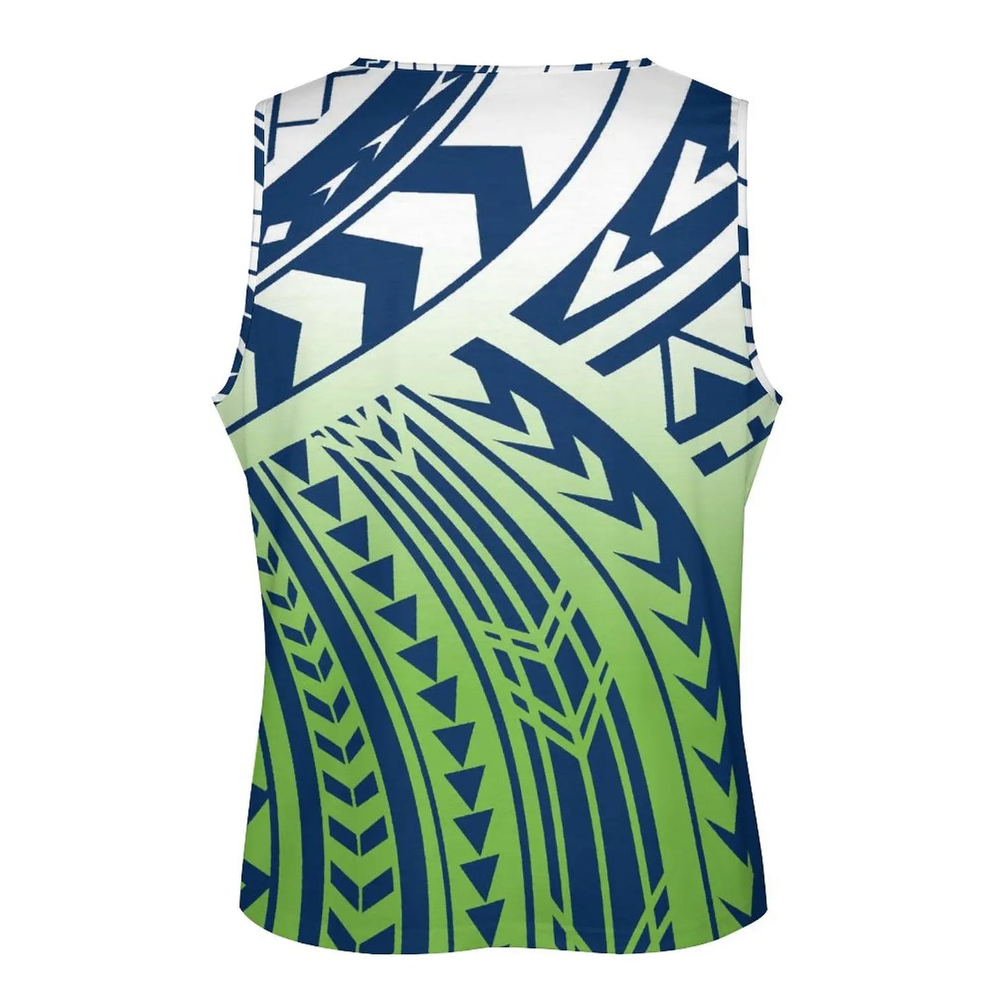 Polynesian Tribal Tank Tops Samoan Men Singlets Island Wear