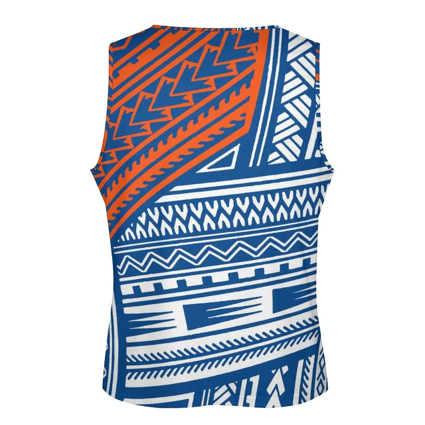 Polynesian Tribal Tank Tops Samoan Men Singlets Island Wear