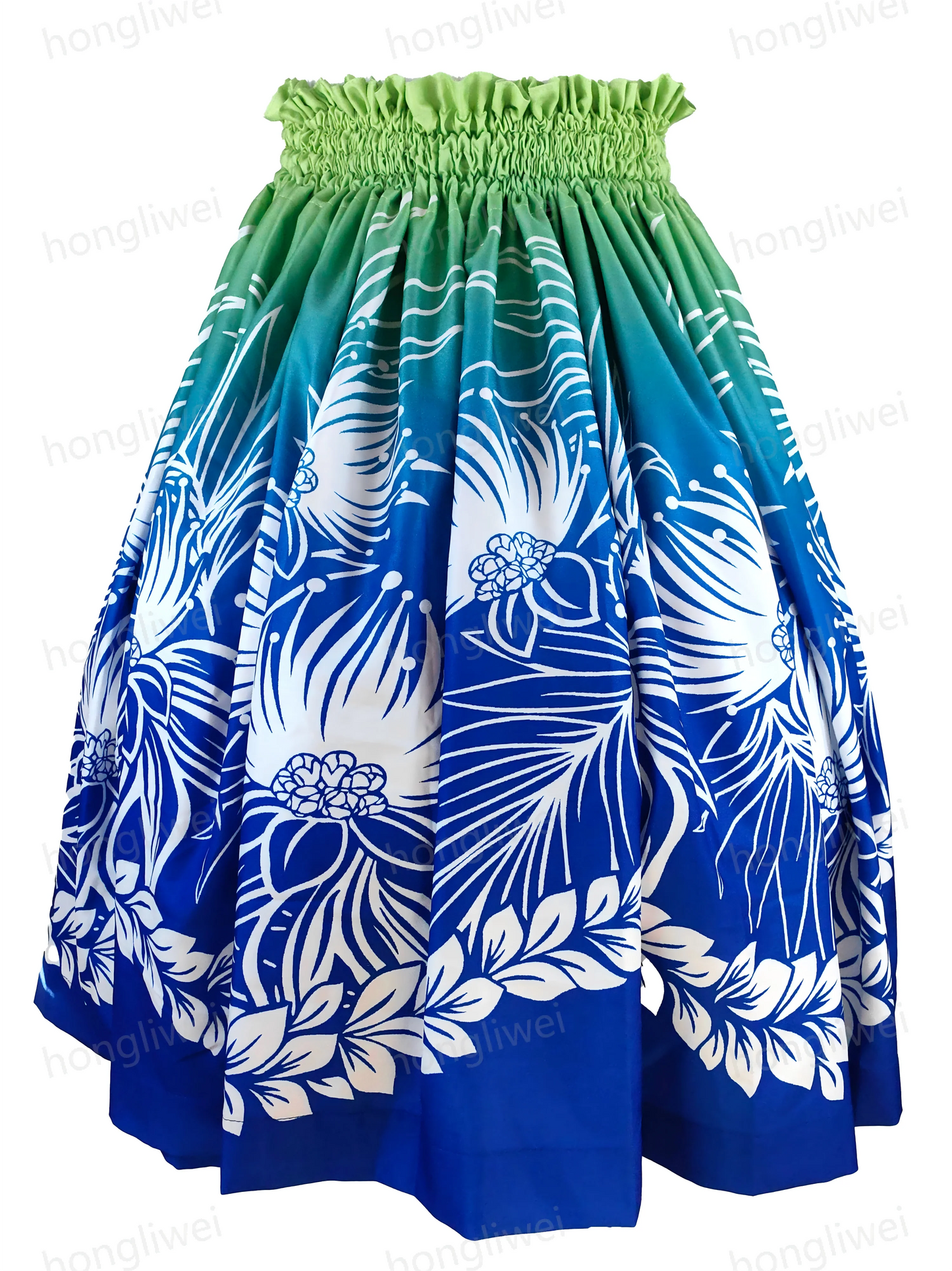 Hawaiian Style New Fashion Paw Skirt Hula Dance Pa'u Skirt for Women  Performance Dress Party Decoration