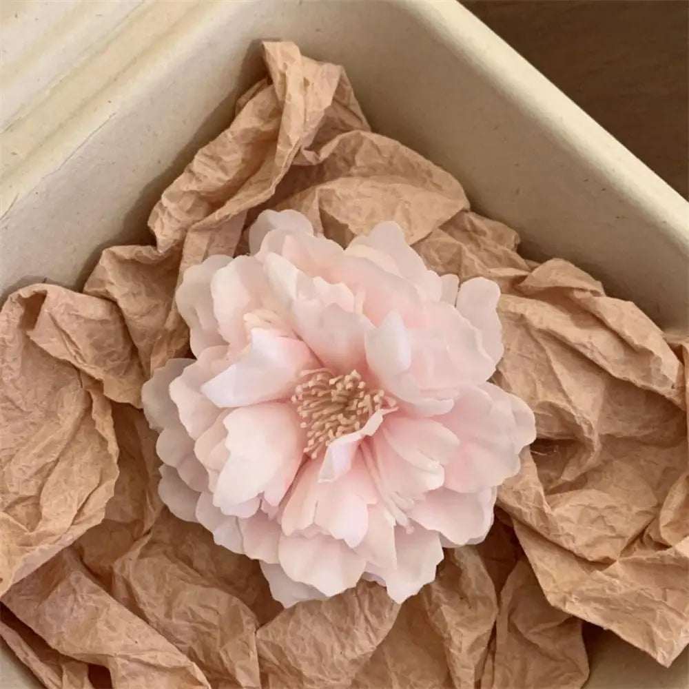 Hawaiian Colorful Flower Hair Clip For Women Girls Romantic Bohemian Flower Side Bangs Clip BB Hair Clips Hair Accessories