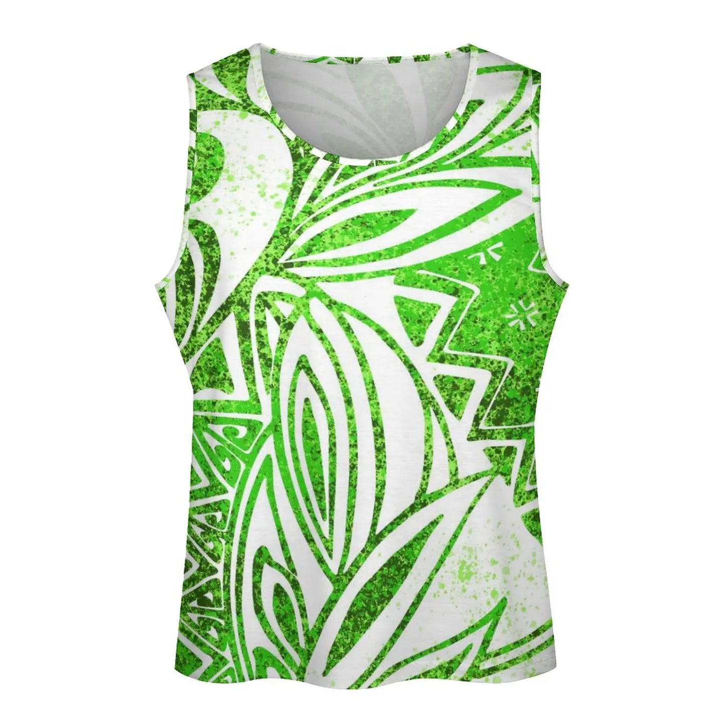Polynesian Tribal Tank Tops Samoan Men Singlets Island Wear