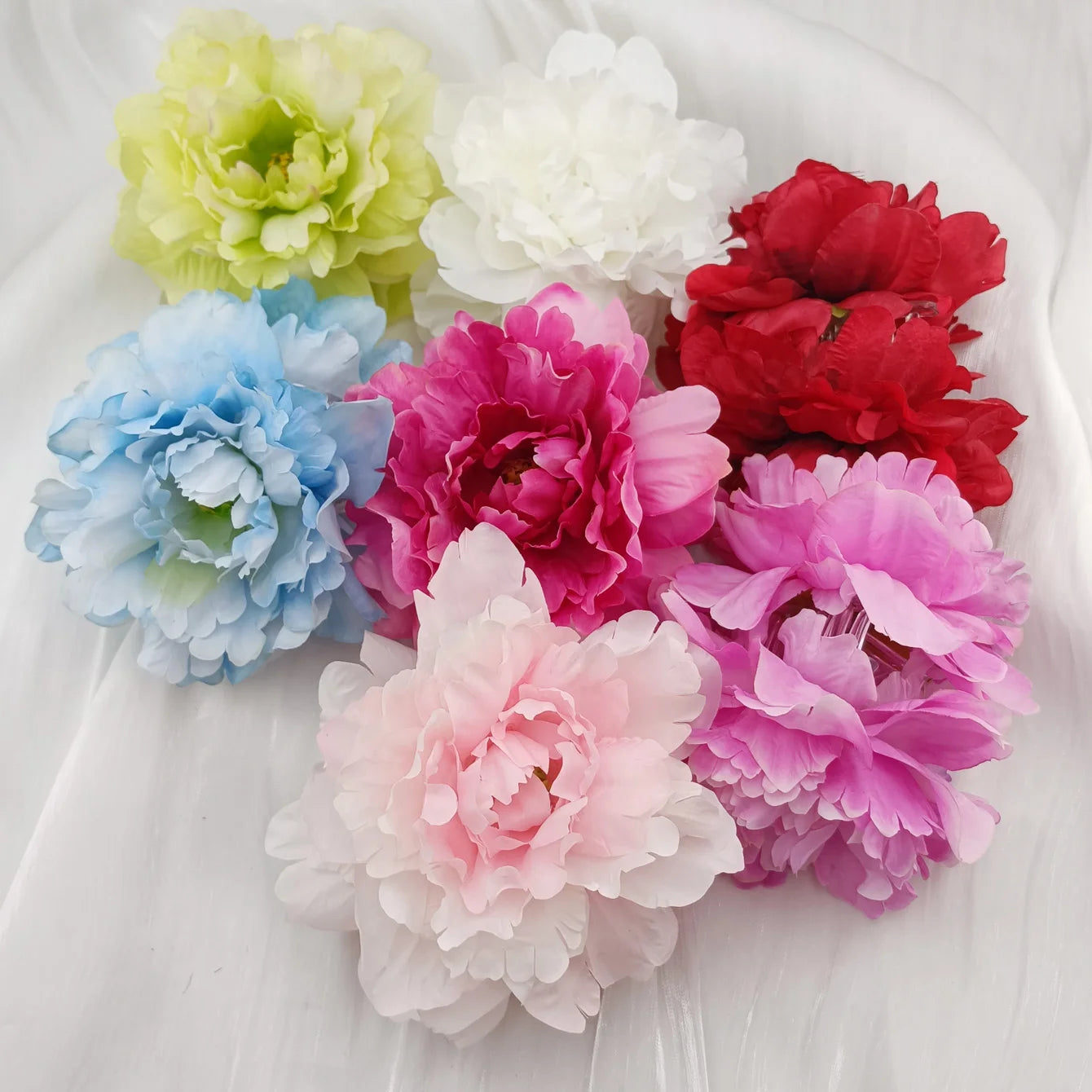 Hawaiian Flower Hair Claw For Dancer Women Romantic Bohemian Flower Sweet Hair Clips Fashion Hair Accessories