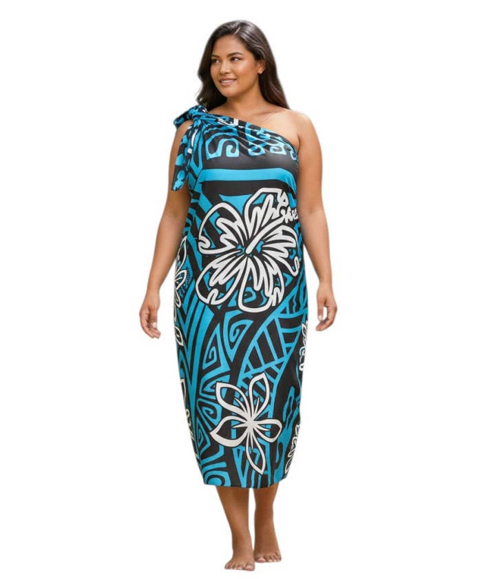 Island Tribal Tatoo Sarong